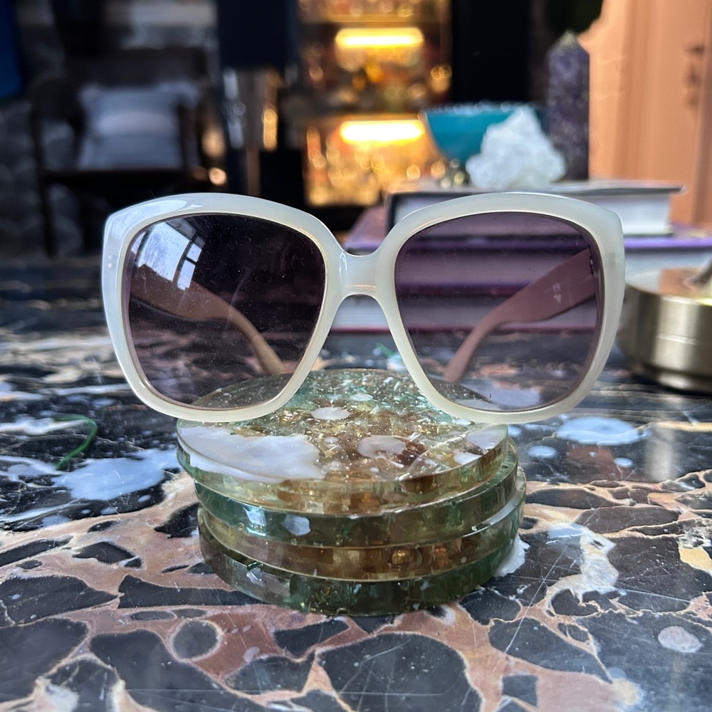 MARC BY MARC JACOBS Cream Sunglasses